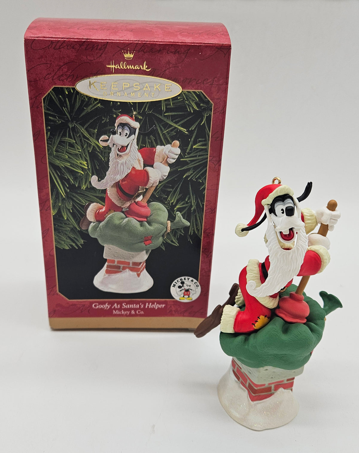 Hallmark Keepsake – “Goofy as Santa's Helper” — with original box
