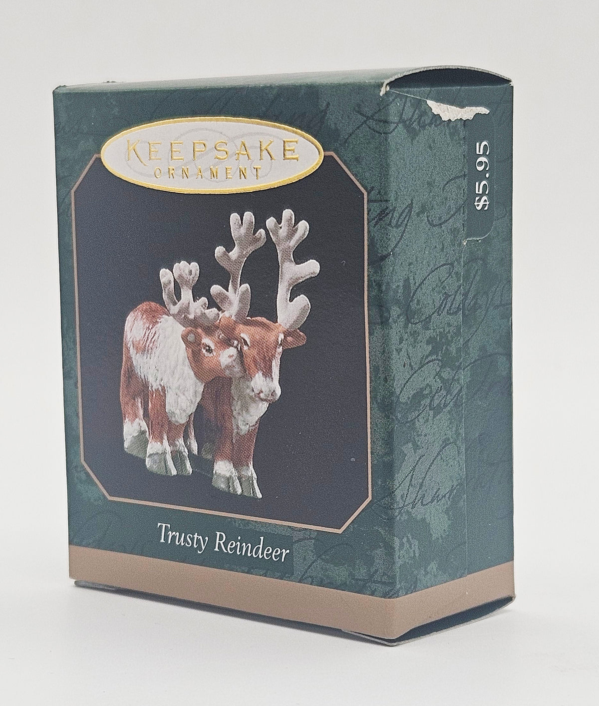 Hallmark Keepsake – “Miniature Noah's Ark Trusty Reindeer” — original packaging