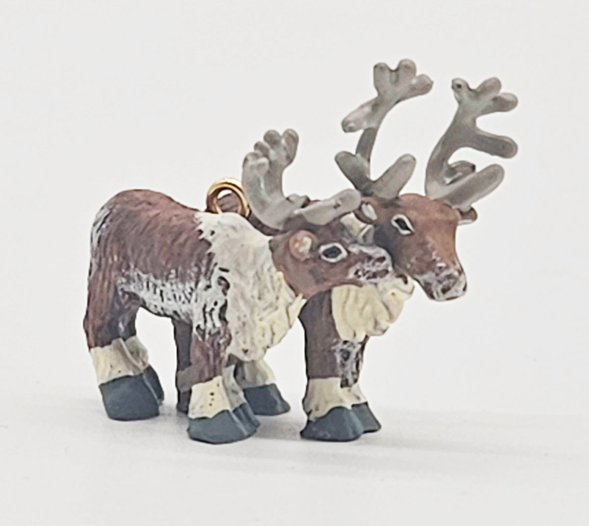 Hallmark Keepsake – “Miniature Noah's Ark Trusty Reindeer” — ornament view