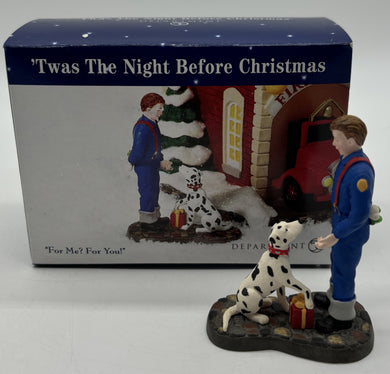 Dept 56- 'Twas the Night Before Christmas 