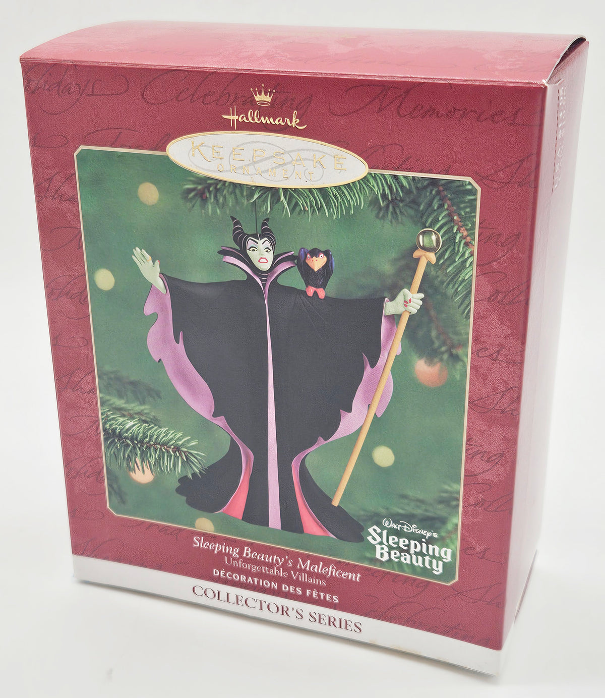 Hallmark Keepsake – “Maleficent Unforgettable Villains” — original packaging