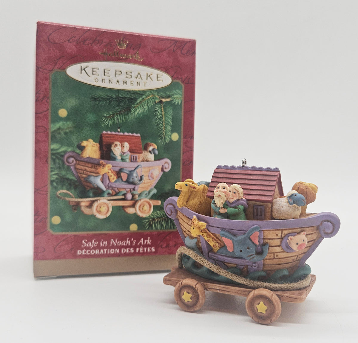 Hallmark Keepsake – “Safe in Noah's Ark” — with original box