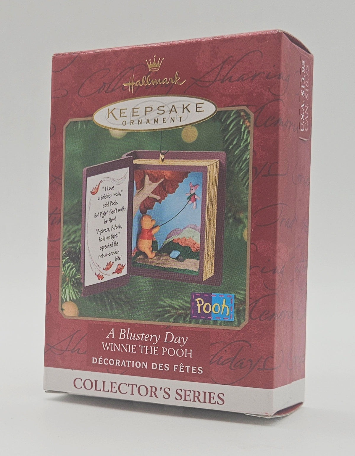 Hallmark Keepsake – “Winnie the Pooh A Blustery Day” — original packaging