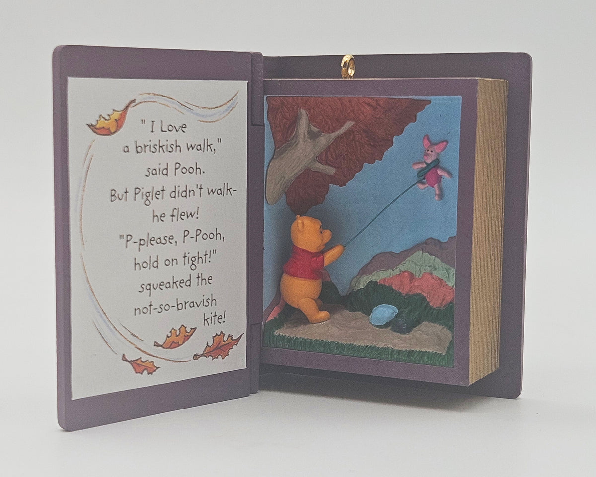 Hallmark Keepsake – “Winnie the Pooh A Blustery Day” — ornament view