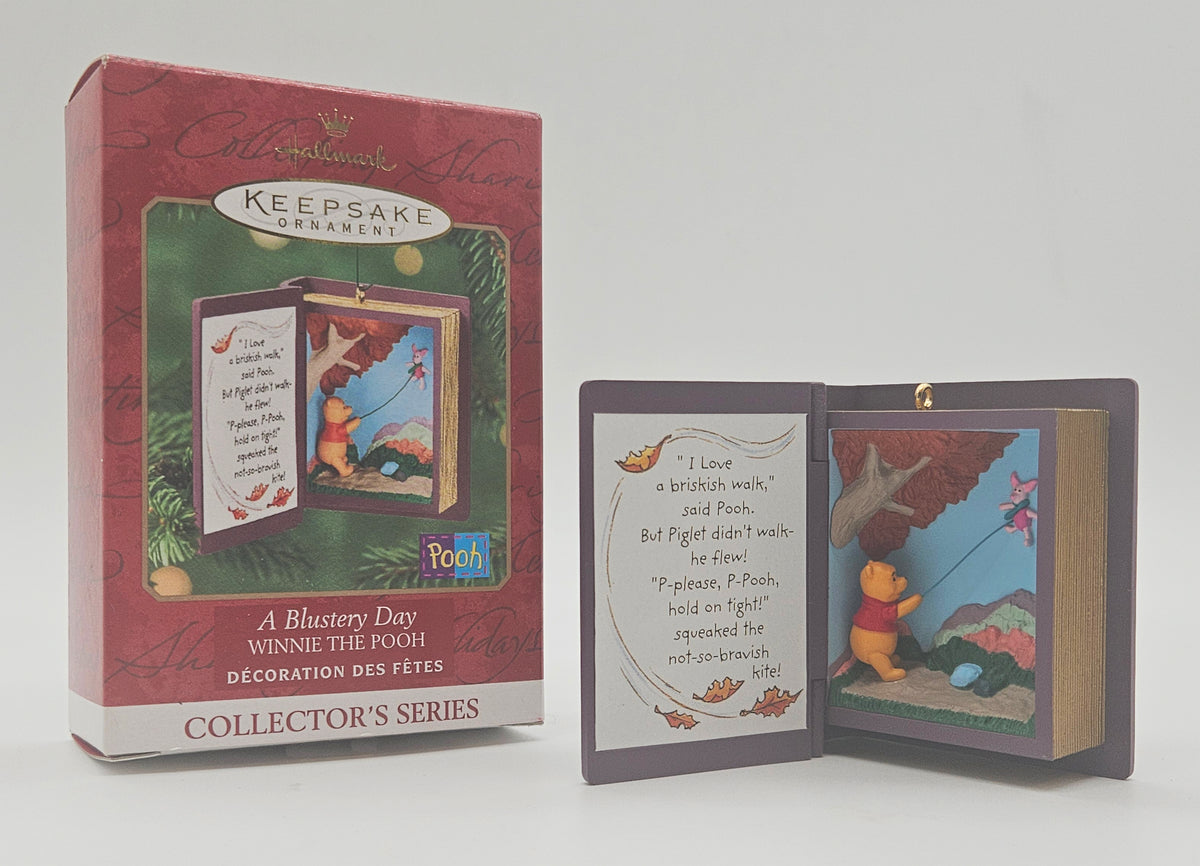 Hallmark Keepsake – “Winnie the Pooh A Blustery Day” — with original box