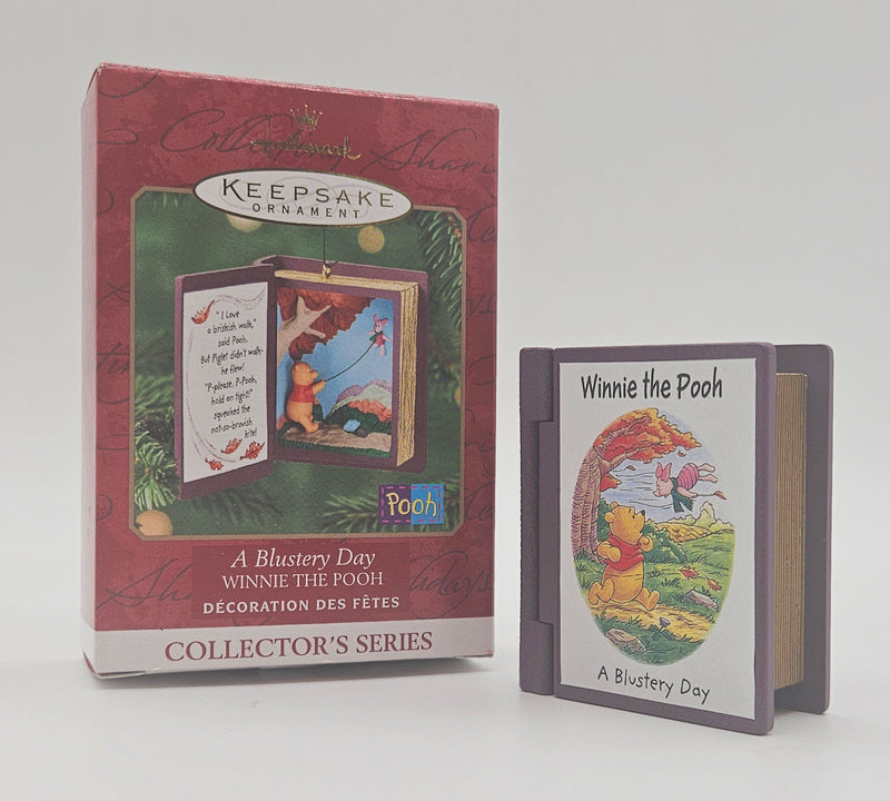 Hallmark Keepsake – “Winnie the Pooh A Blustery Day” — with original box