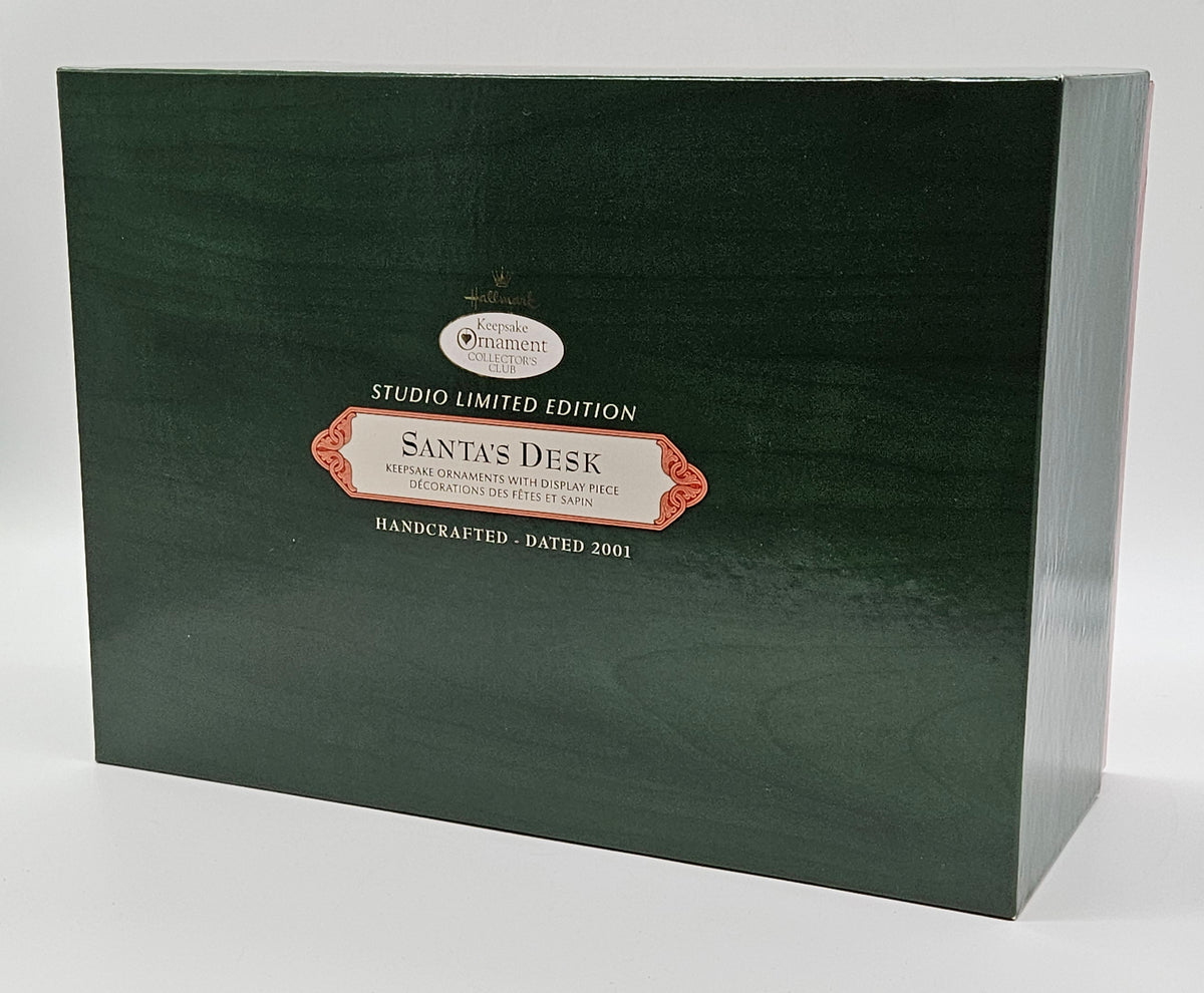 Hallmark Keepsake – “Club Santa's Desk” — original packaging