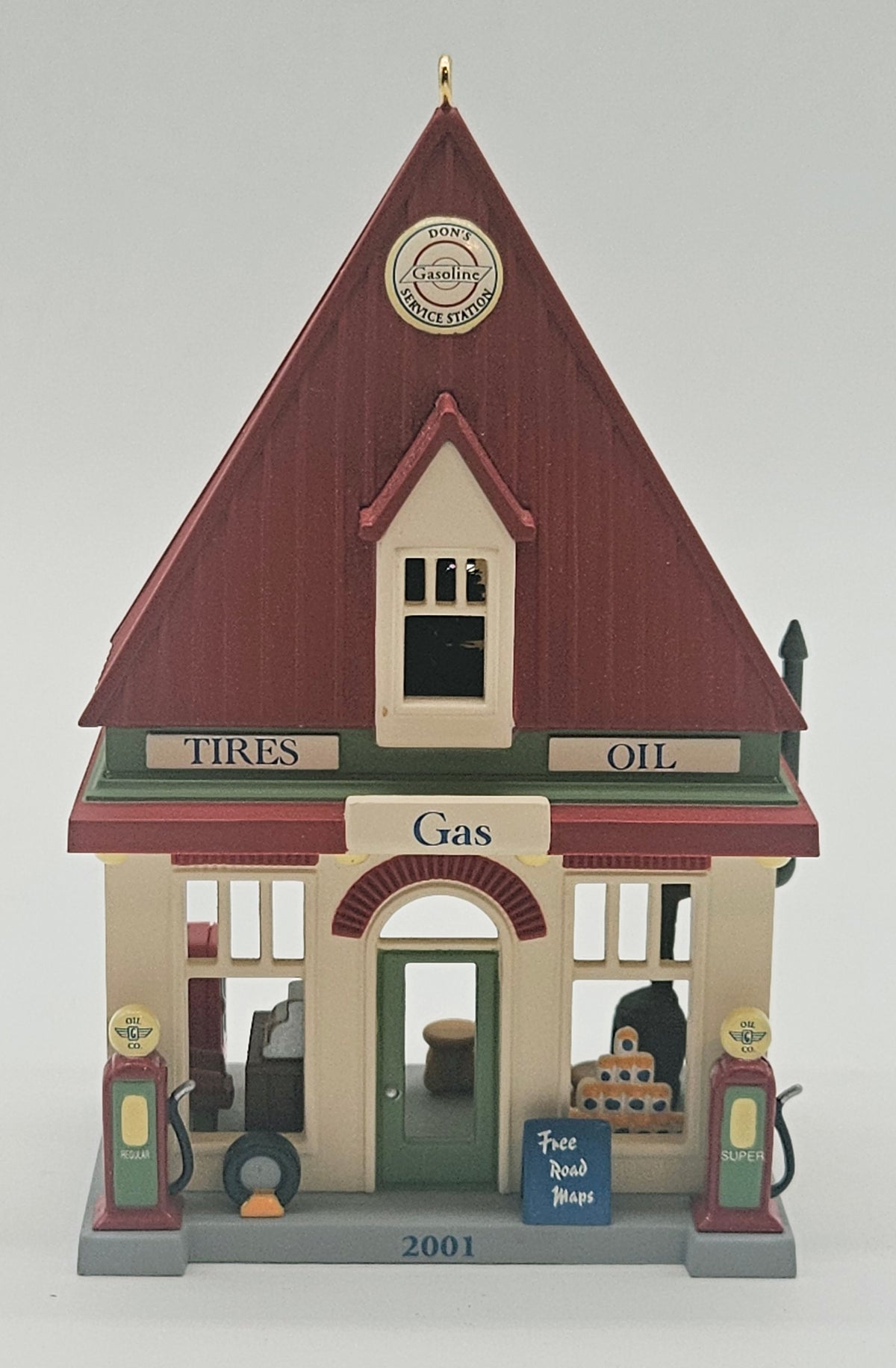 2001 Hallmark Keepsake Service Station – product front