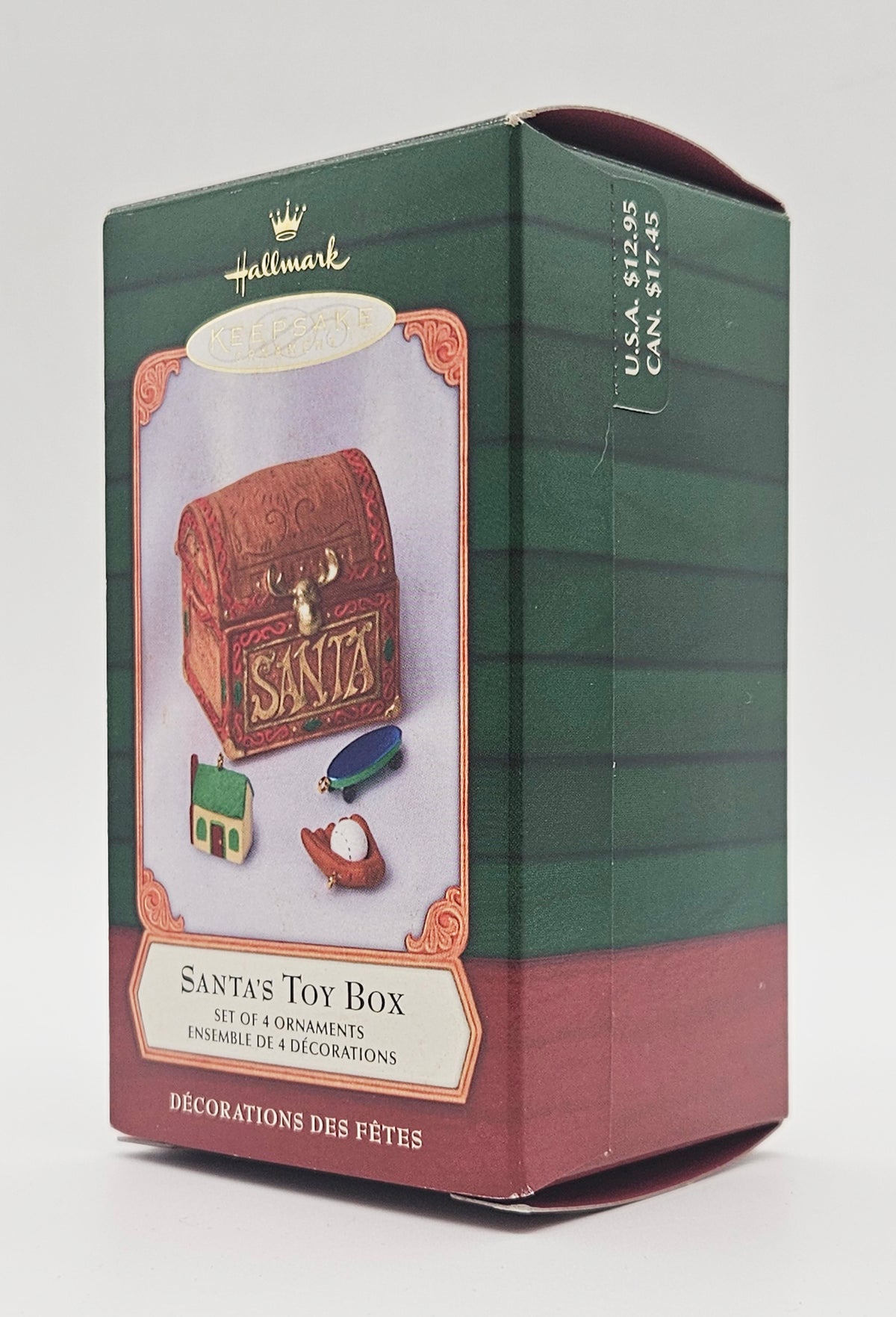 Hallmark Keepsake – “Santa's Toy Box” — original packaging