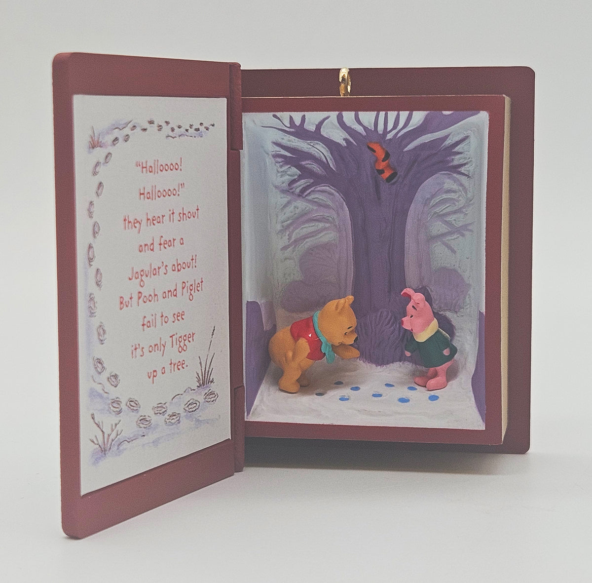 Hallmark Keepsake – “Winnie the Pooh Tracking the Jagular” — ornament view