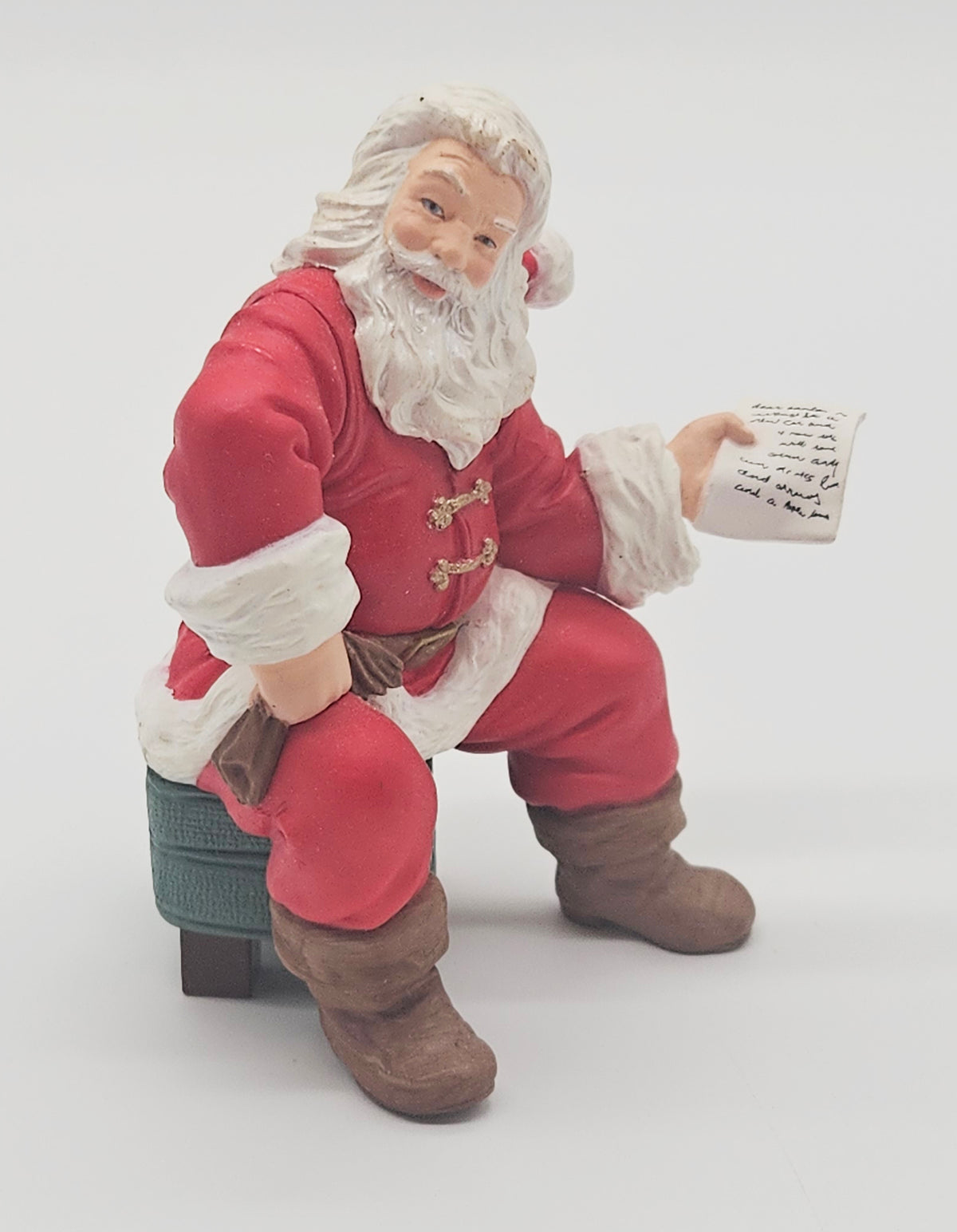 2002 Hallmark Keepsake Santa’s Big Night – qxc2002 santa