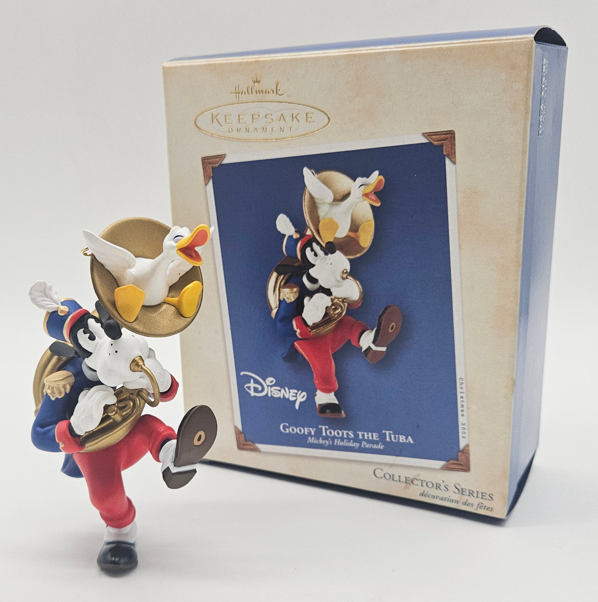 Hallmark Keepsake – “Goofy Toots the Tuba Mickey's Holiday Parade” — with original box
