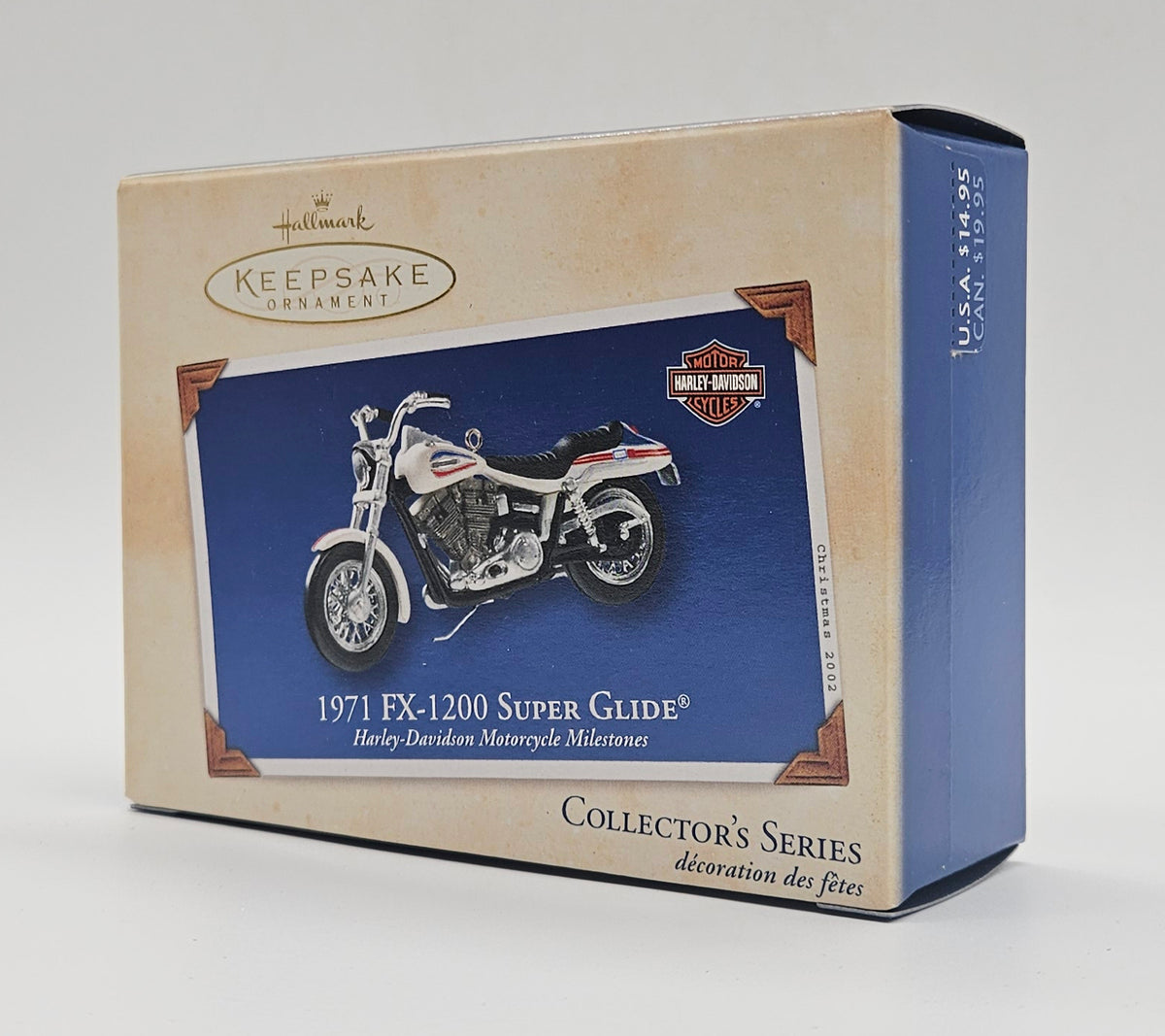 Hallmark Keepsake – “Harley Davidson 1971 FX-1200 Super Glide” — original packaging