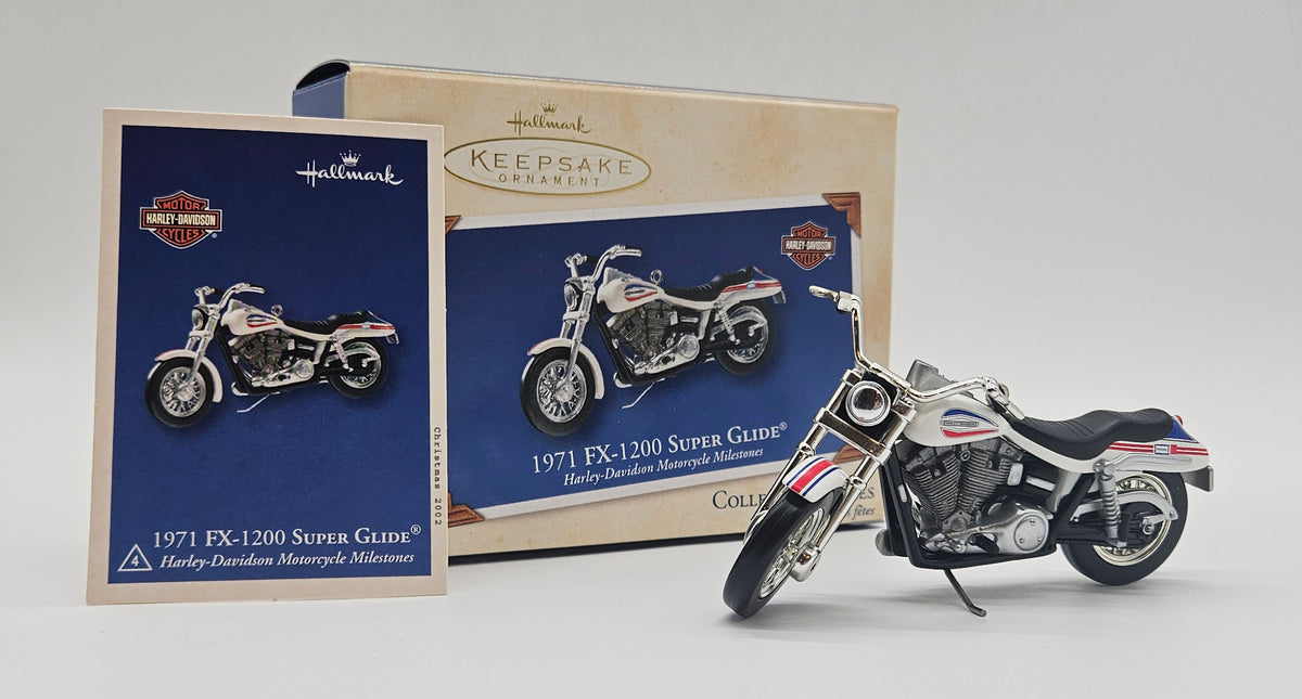Hallmark Keepsake – “Harley Davidson 1971 FX-1200 Super Glide” — with original box