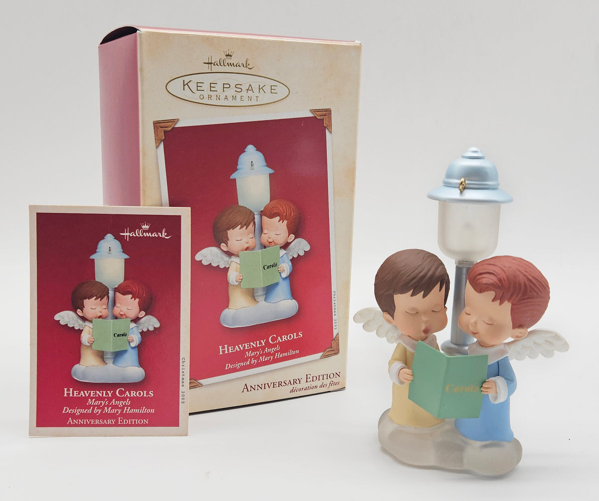 Hallmark Keepsake – “Mary's Angels Heavenly Carols Anniversary” — with original box