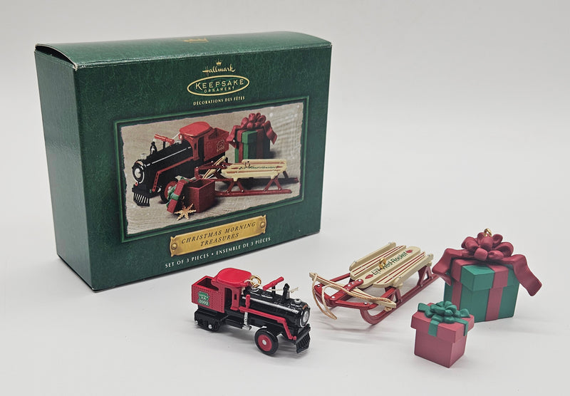 Hallmark Keepsake – “Santa's Big Night Christmas Morning Treasures” — with original box