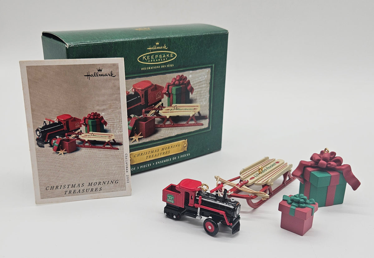 Hallmark Keepsake – “Santa's Big Night Christmas Morning Treasures” — with original box