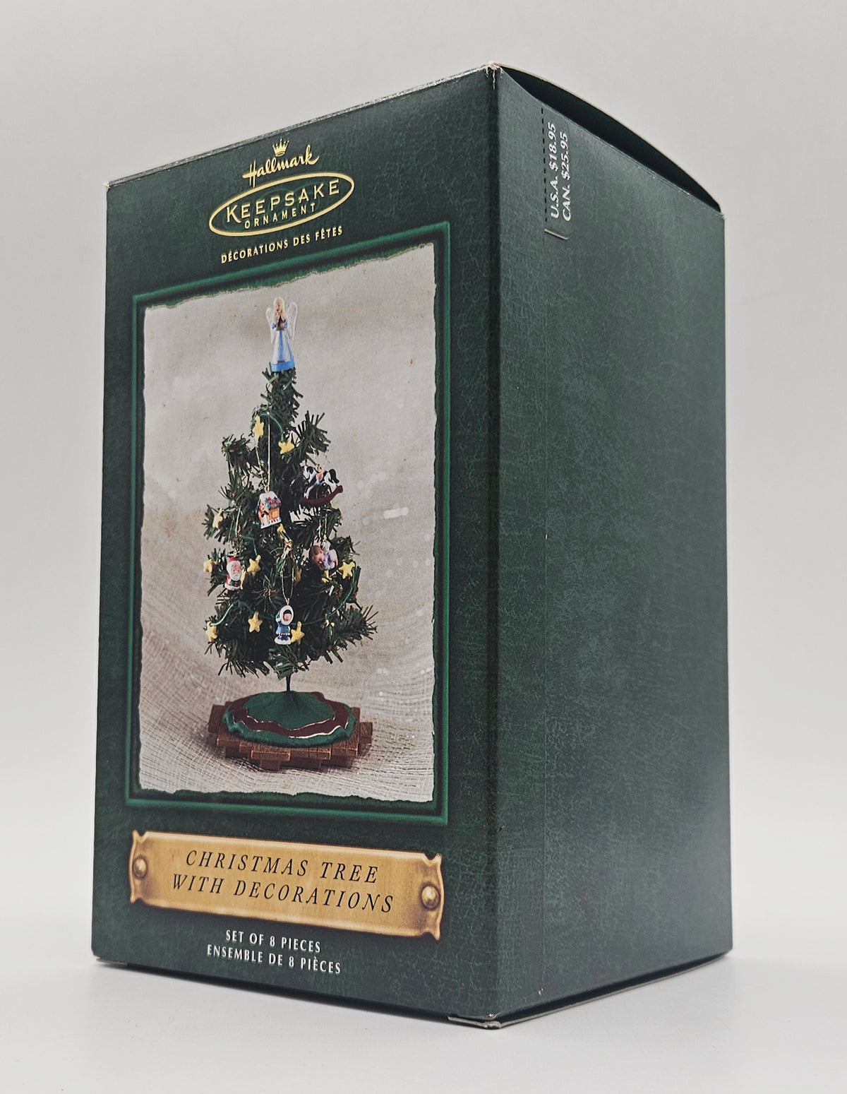 Hallmark Keepsake – “Santa's Big Night Christmas Tree with Decorations” — original packaging