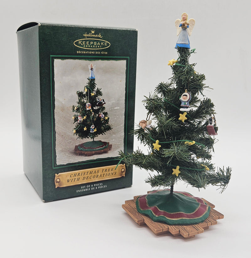 Hallmark Keepsake – “Santa's Big Night Christmas Tree with Decorations” — with original box