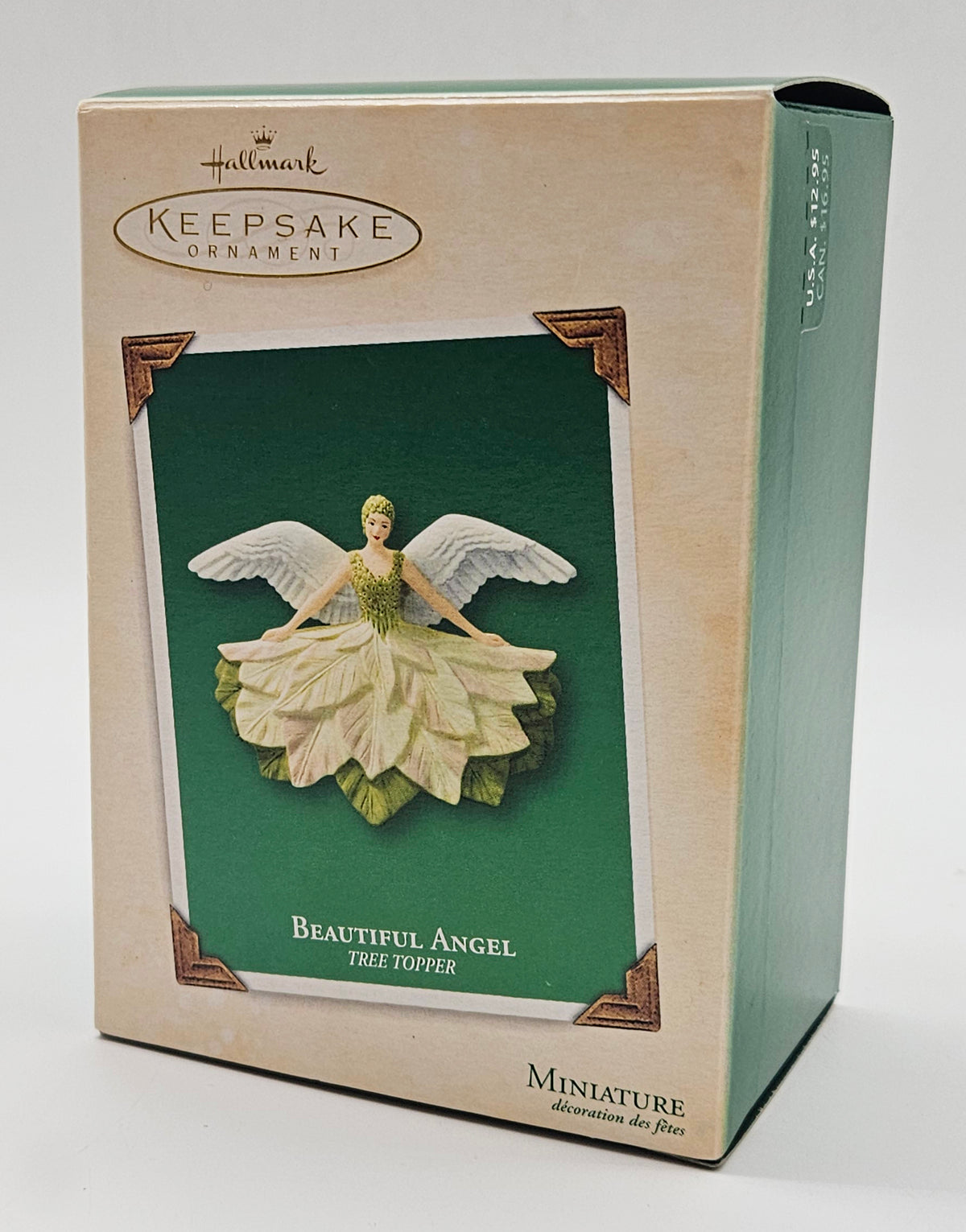 Hallmark Keepsake – “Beautiful Angel Miniature Tree Topper” — original packaging