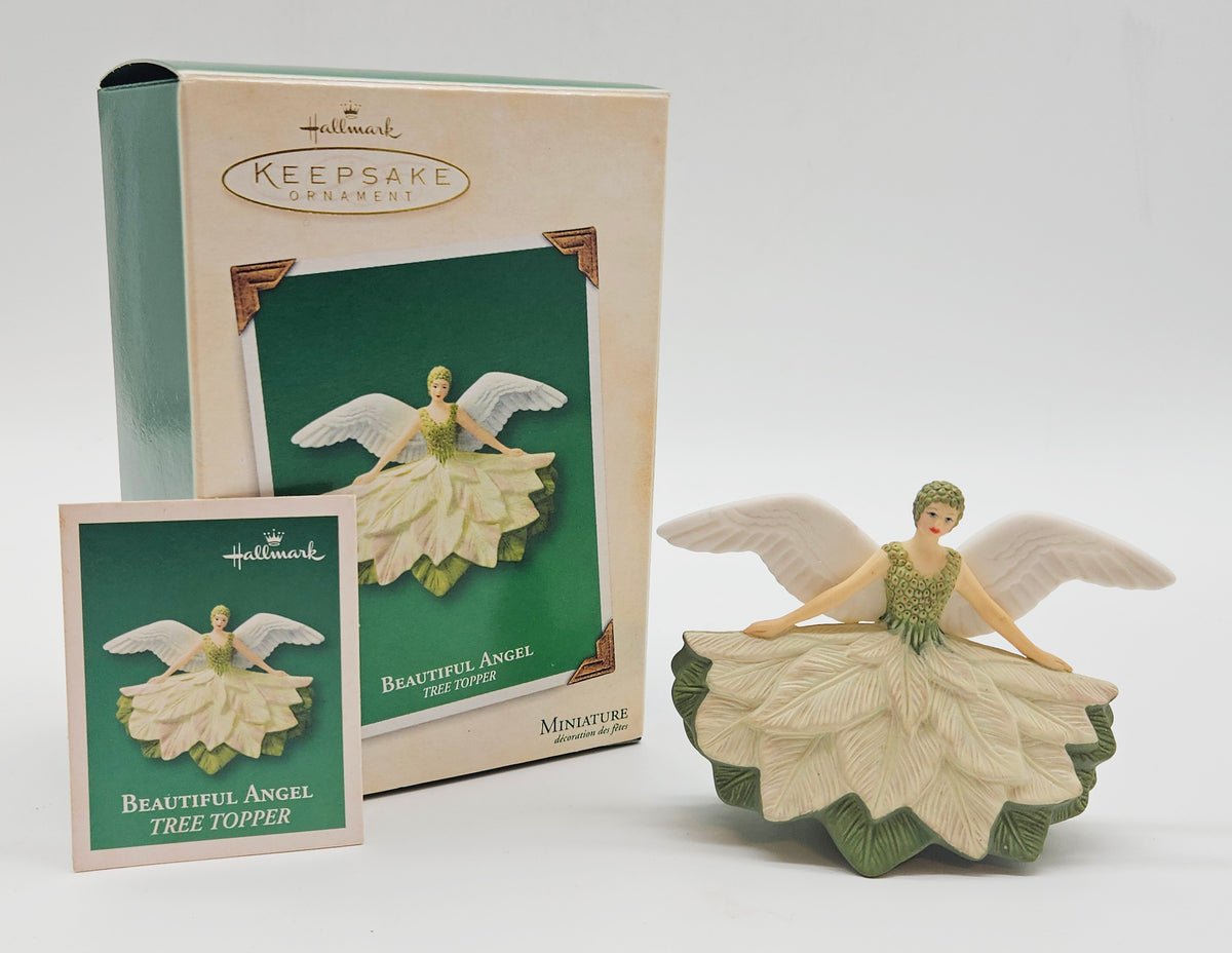 Hallmark Keepsake – “Beautiful Angel Miniature Tree Topper” — with original box
