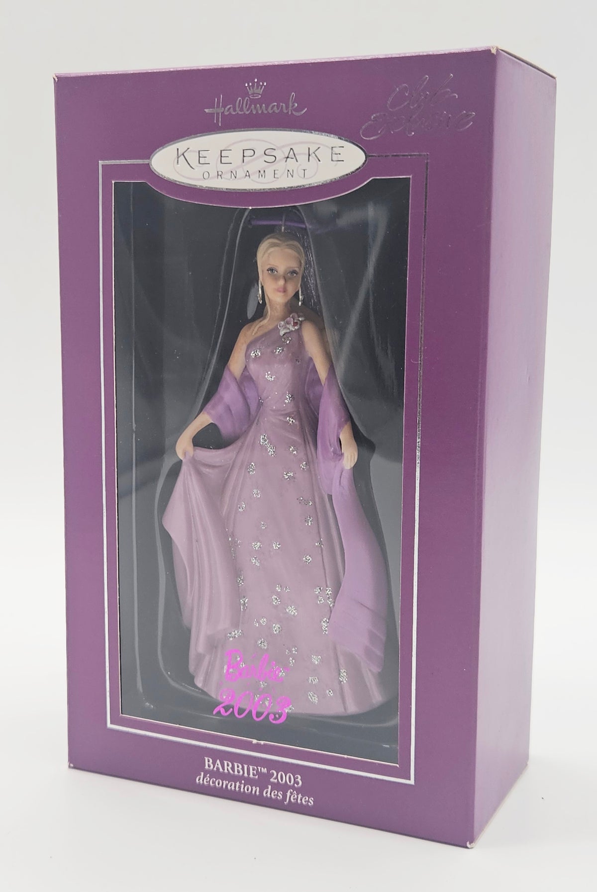 Hallmark Keepsake – “Club Barbie 2003” – Damaged — original packaging