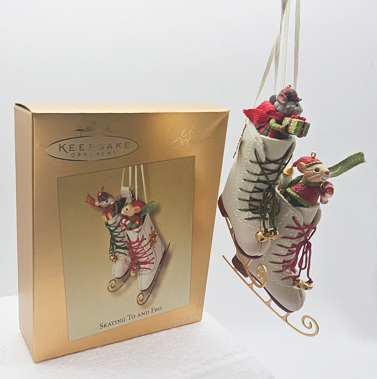 2003 Hallmark Keepsake Skating to and Fro – with box