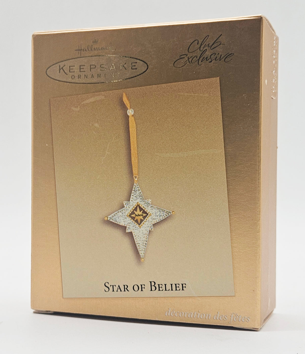 2003 Hallmark Keepsake Star of Belief – box