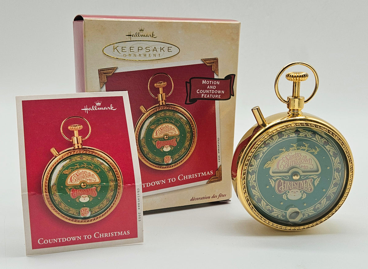 Hallmark Keepsake – “Countdown to Christmas” – Damaged — with original box