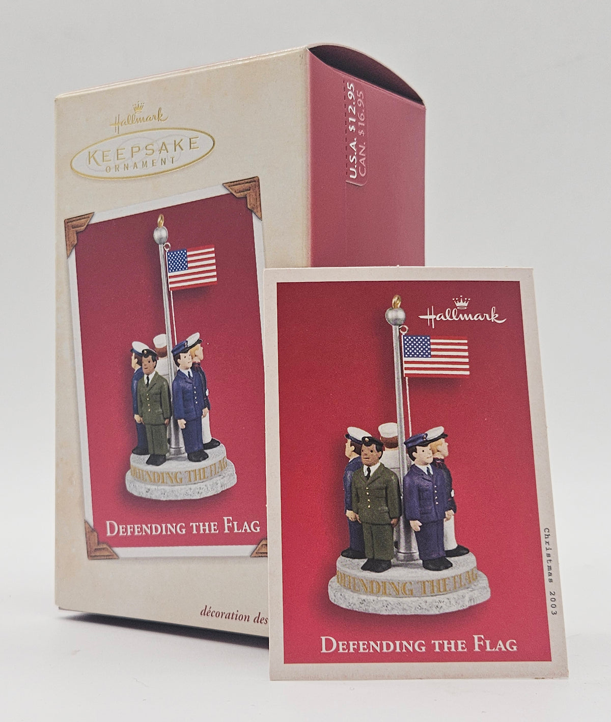 Hallmark Keepsake – “Defending the Flag” — original packaging