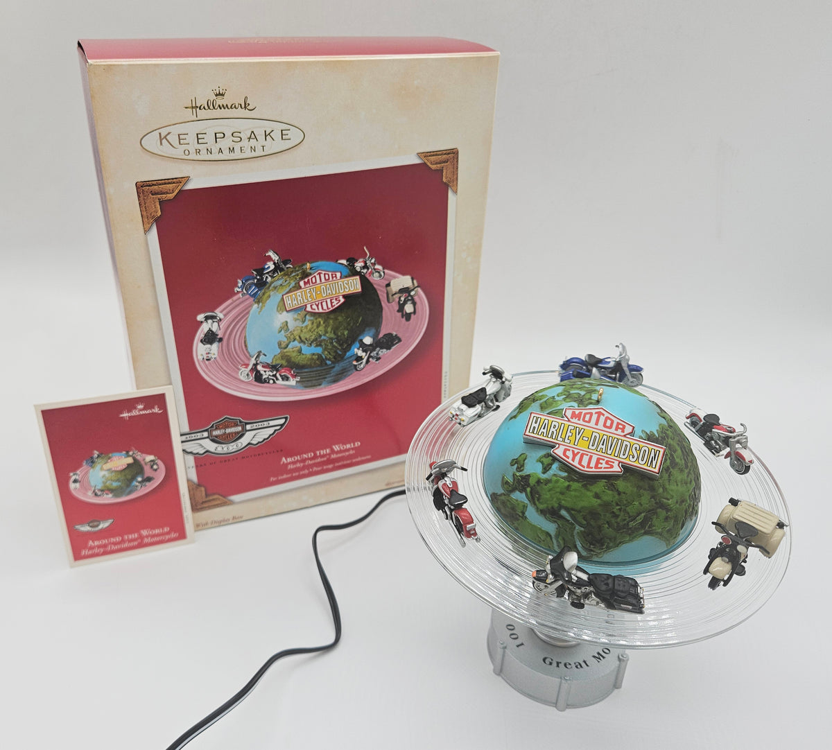 Hallmark Keepsake – “Harley Davidson Around the World” — with original box