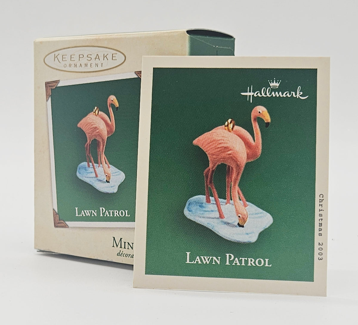Hallmark Keepsake – “Miniature Lawn Patrol” — original packaging