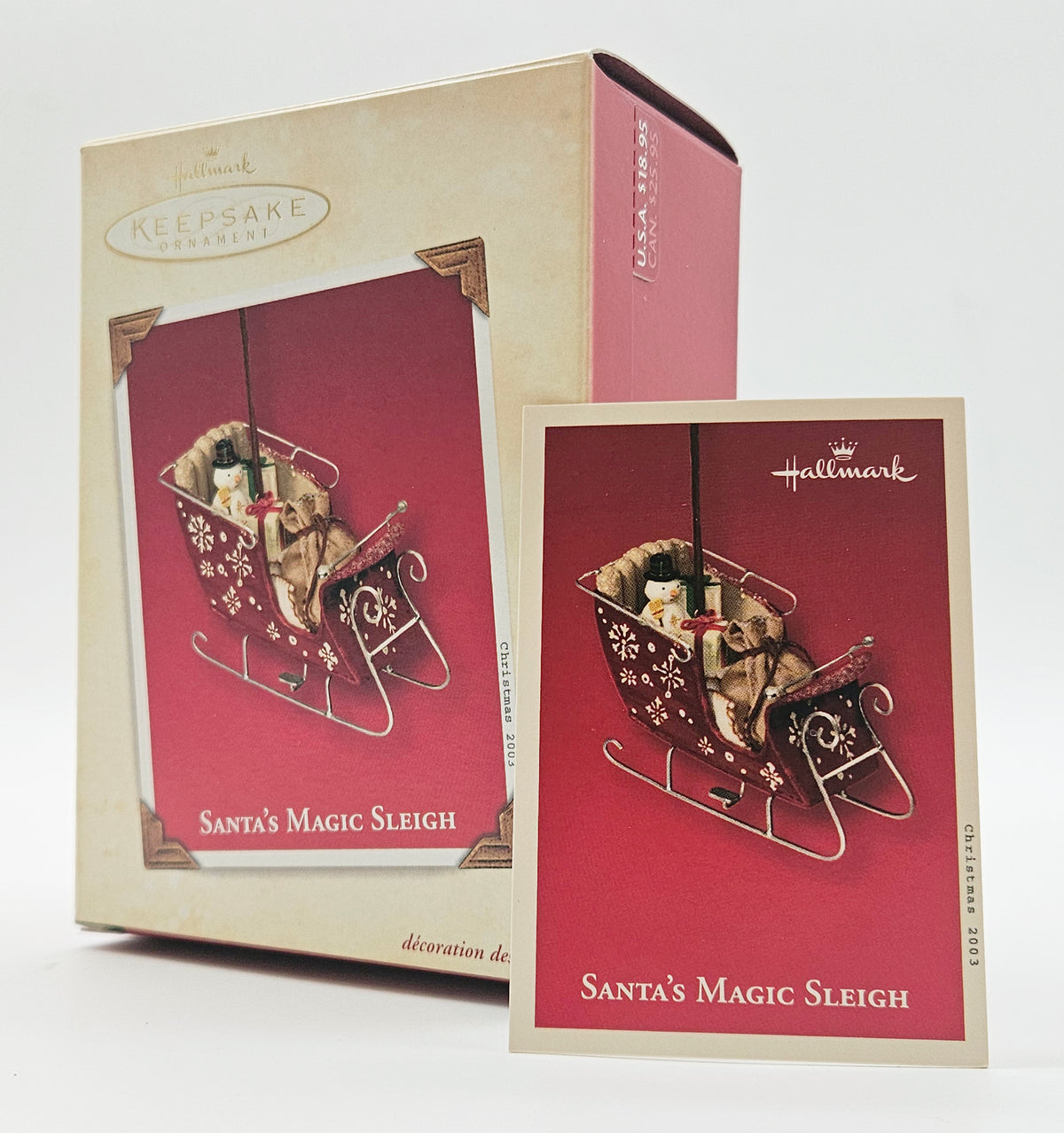 Hallmark Keepsake – “Santa's Magic Sleigh” — original packaging