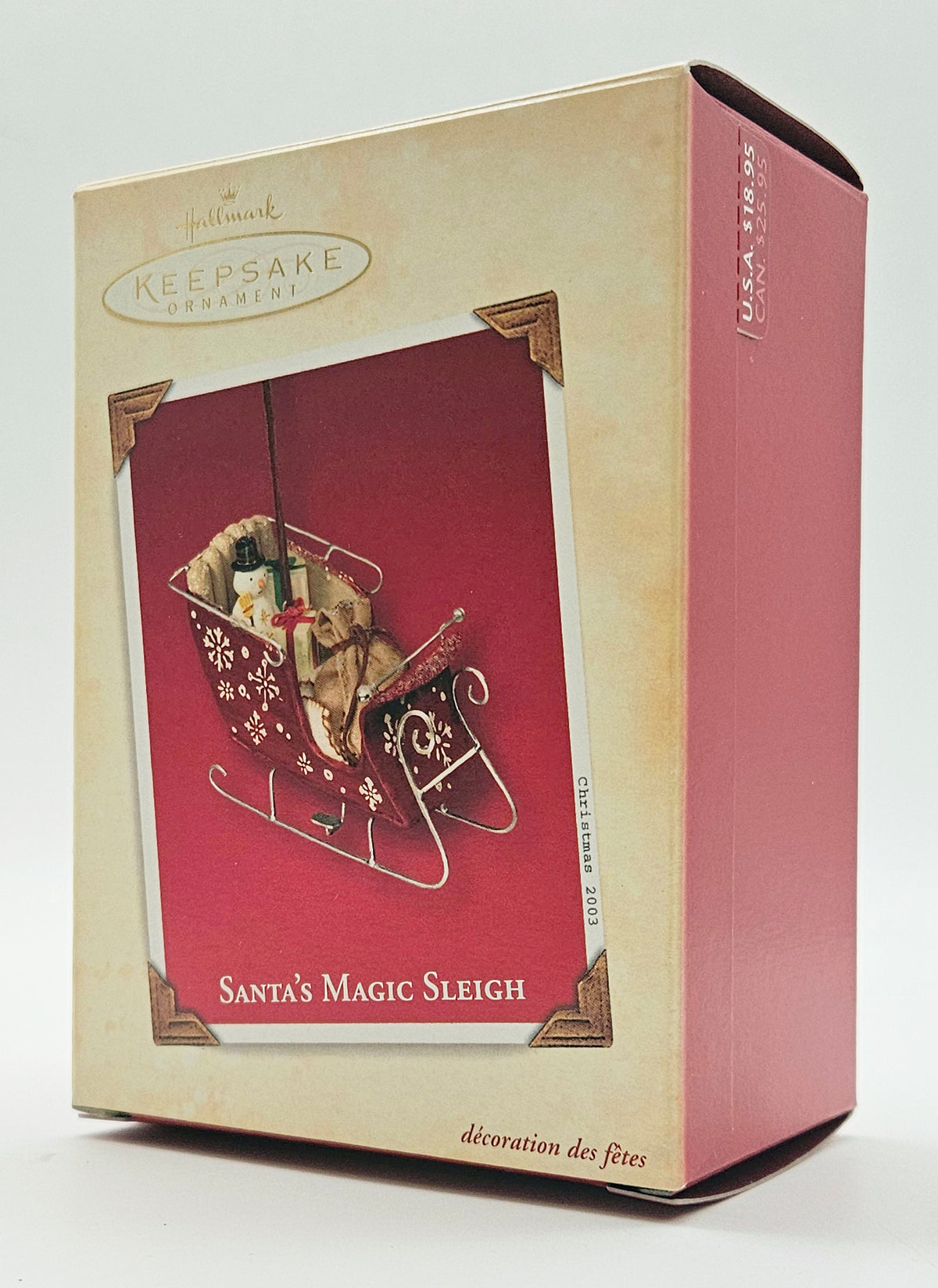 Hallmark Keepsake – “Santa's Magic Sleigh” — original packaging