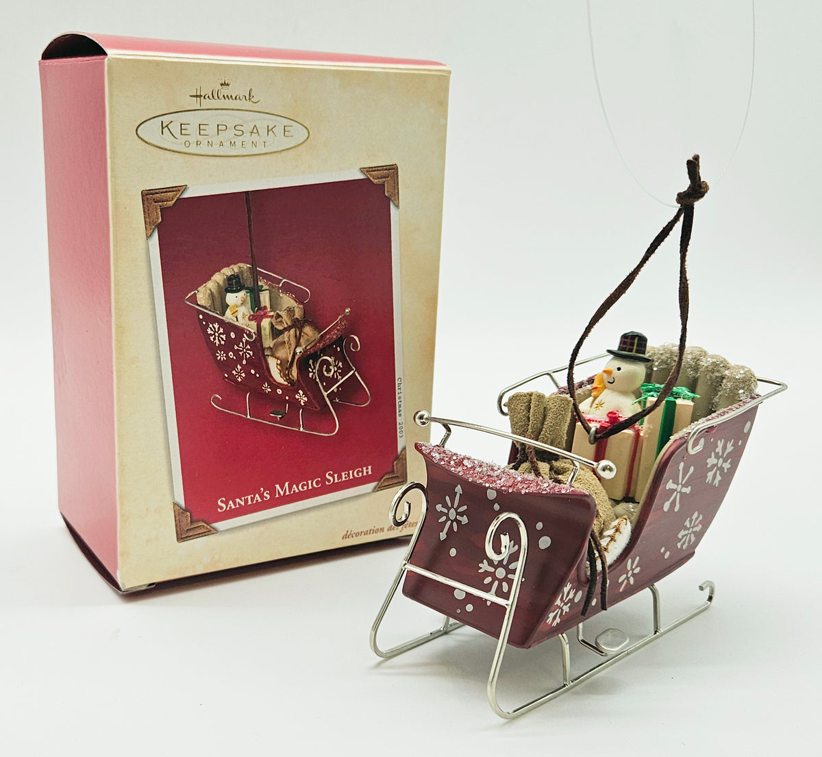 Hallmark Keepsake – “Santa's Magic Sleigh” — with original box
