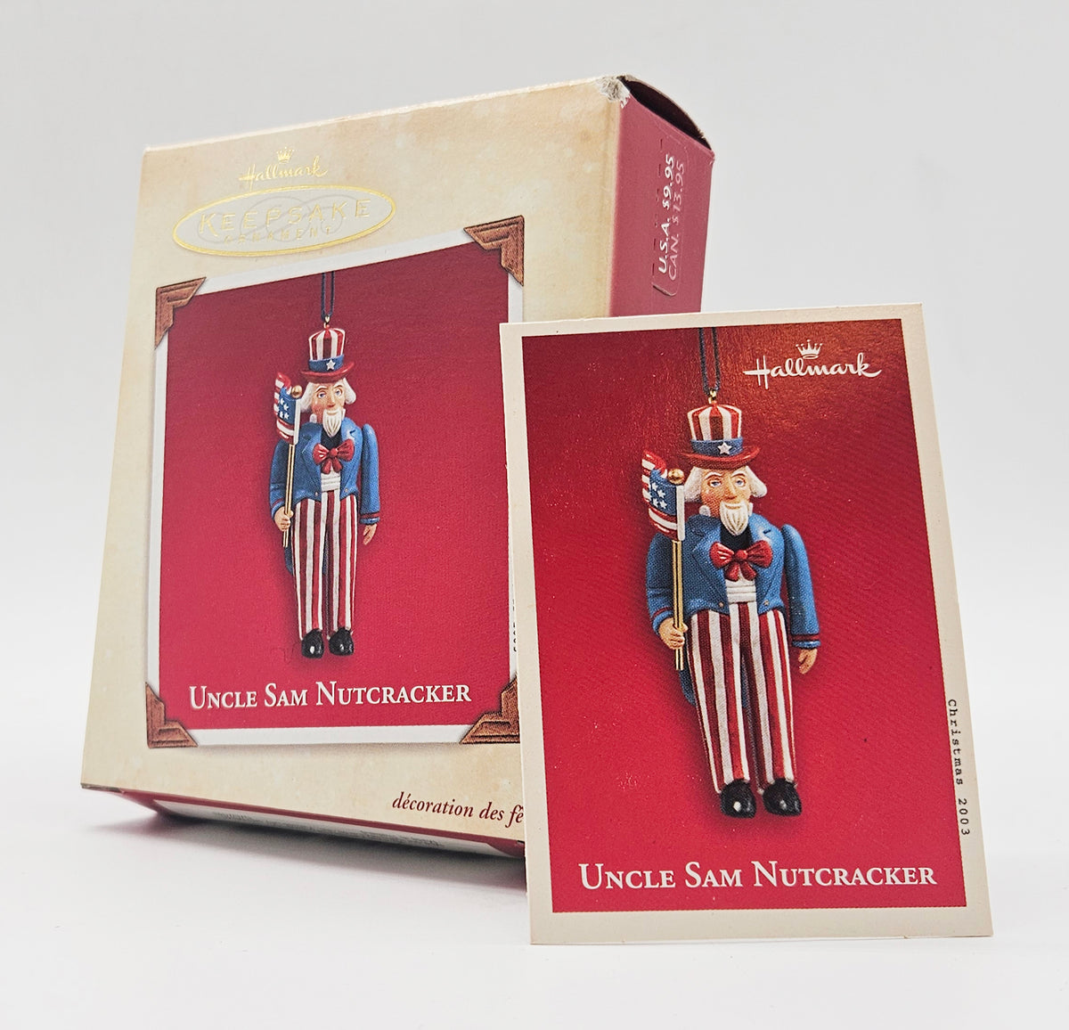 Hallmark Keepsake – “Uncle Sam Nutcracker” — original packaging