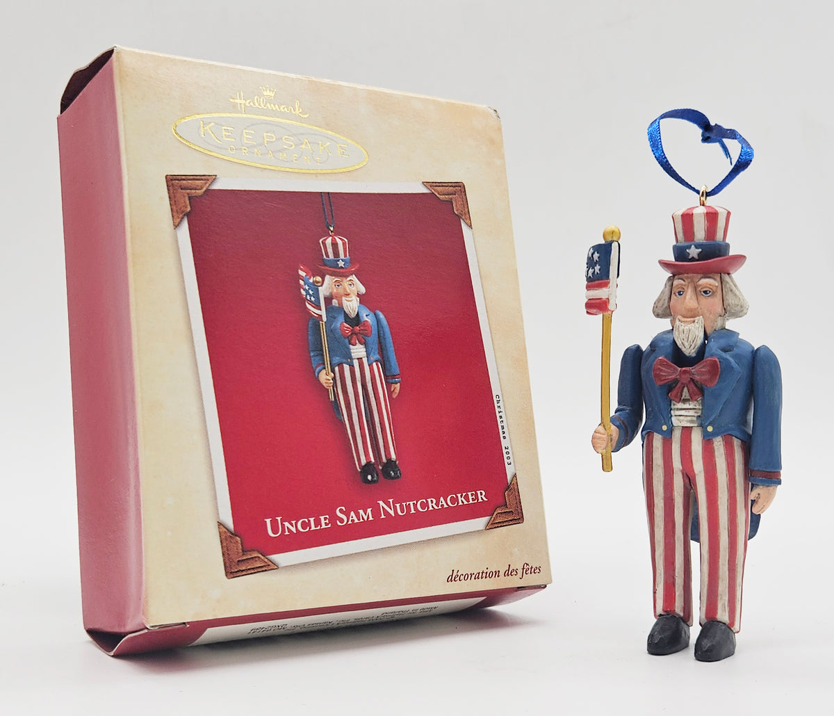 Hallmark Keepsake – “Uncle Sam Nutcracker” — with original box