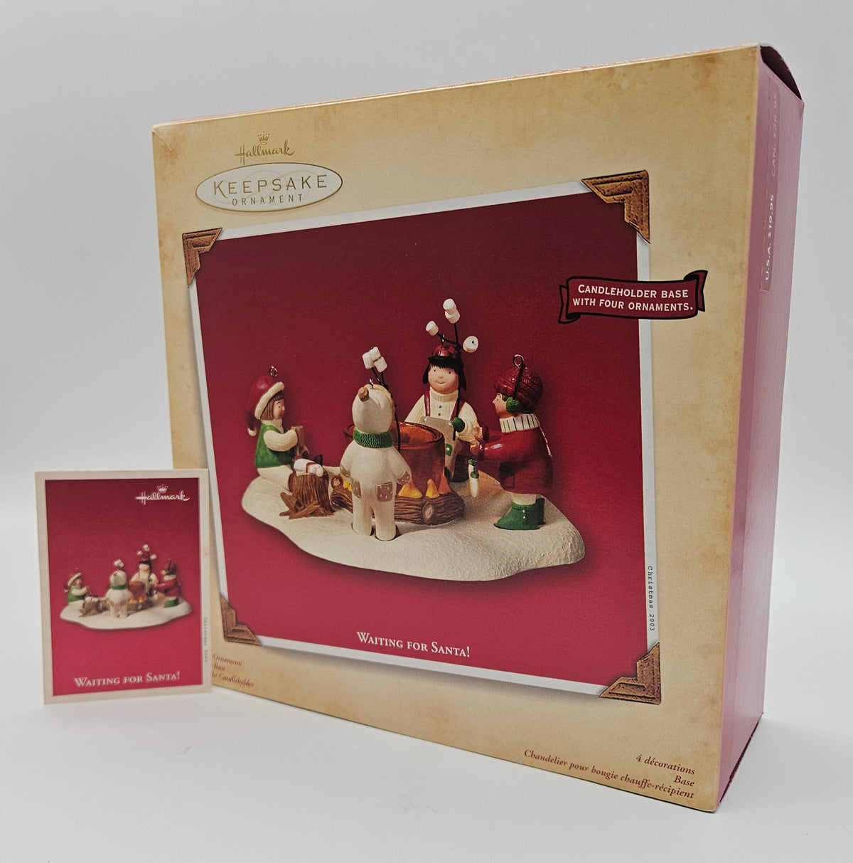 Hallmark Keepsake – “Waiting for Santa” — original packaging