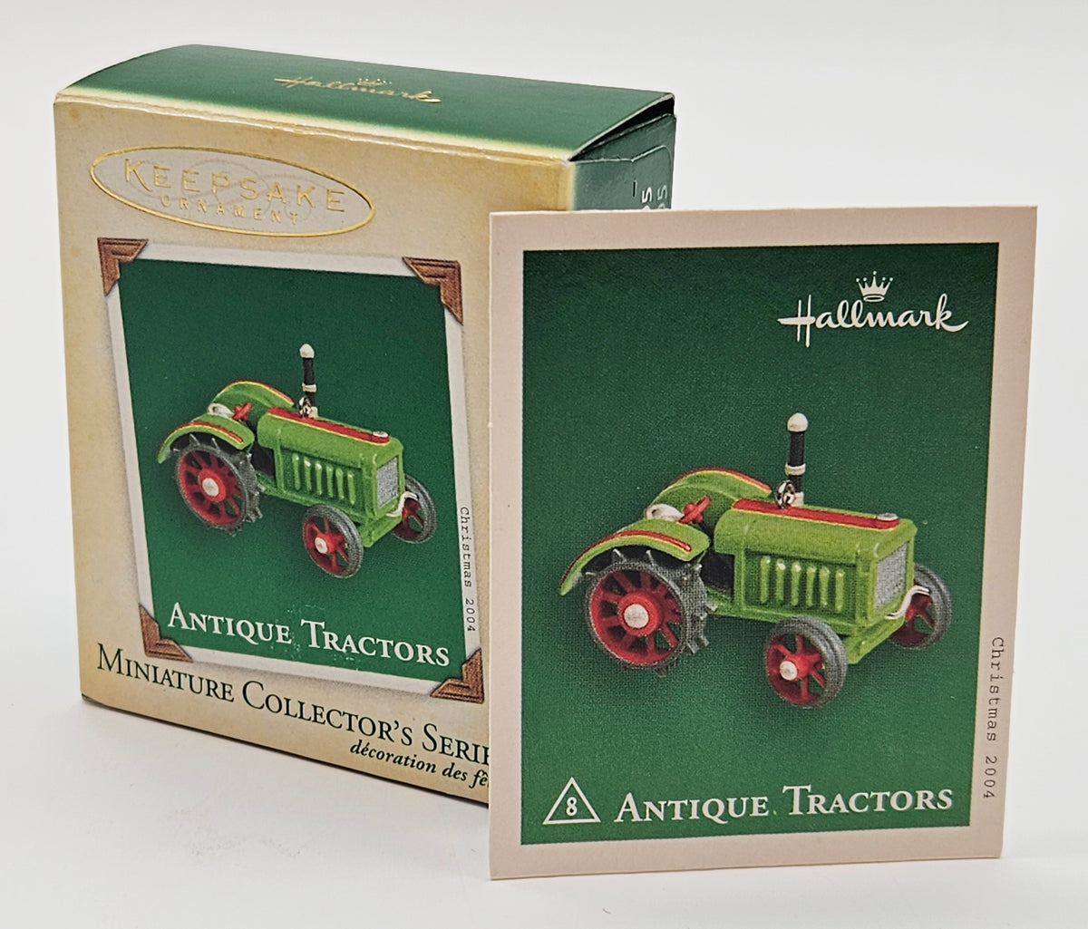Hallmark Keepsake – “Antique Tractors #8” — original packaging