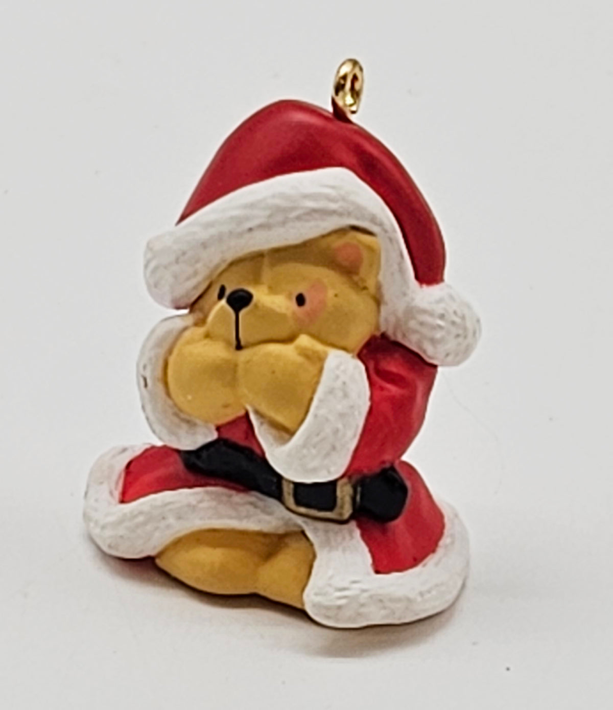 Hallmark Keepsake – “Forever Friends Santa Wanna-Be” — ornament view