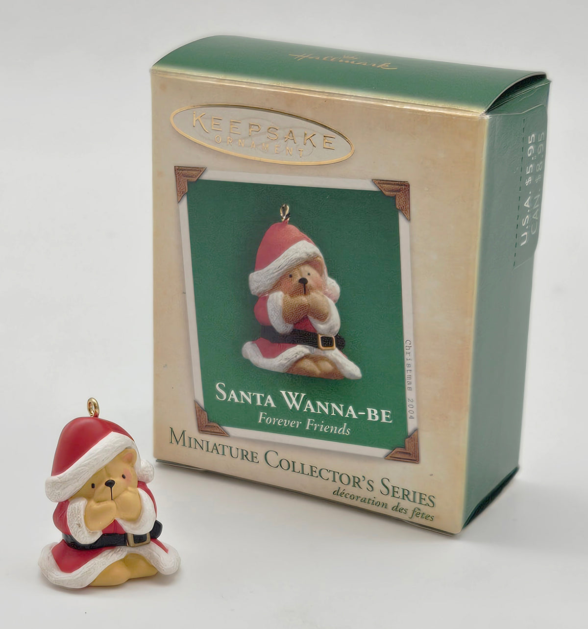 Hallmark Keepsake – “Forever Friends Santa Wanna-Be” — with original box