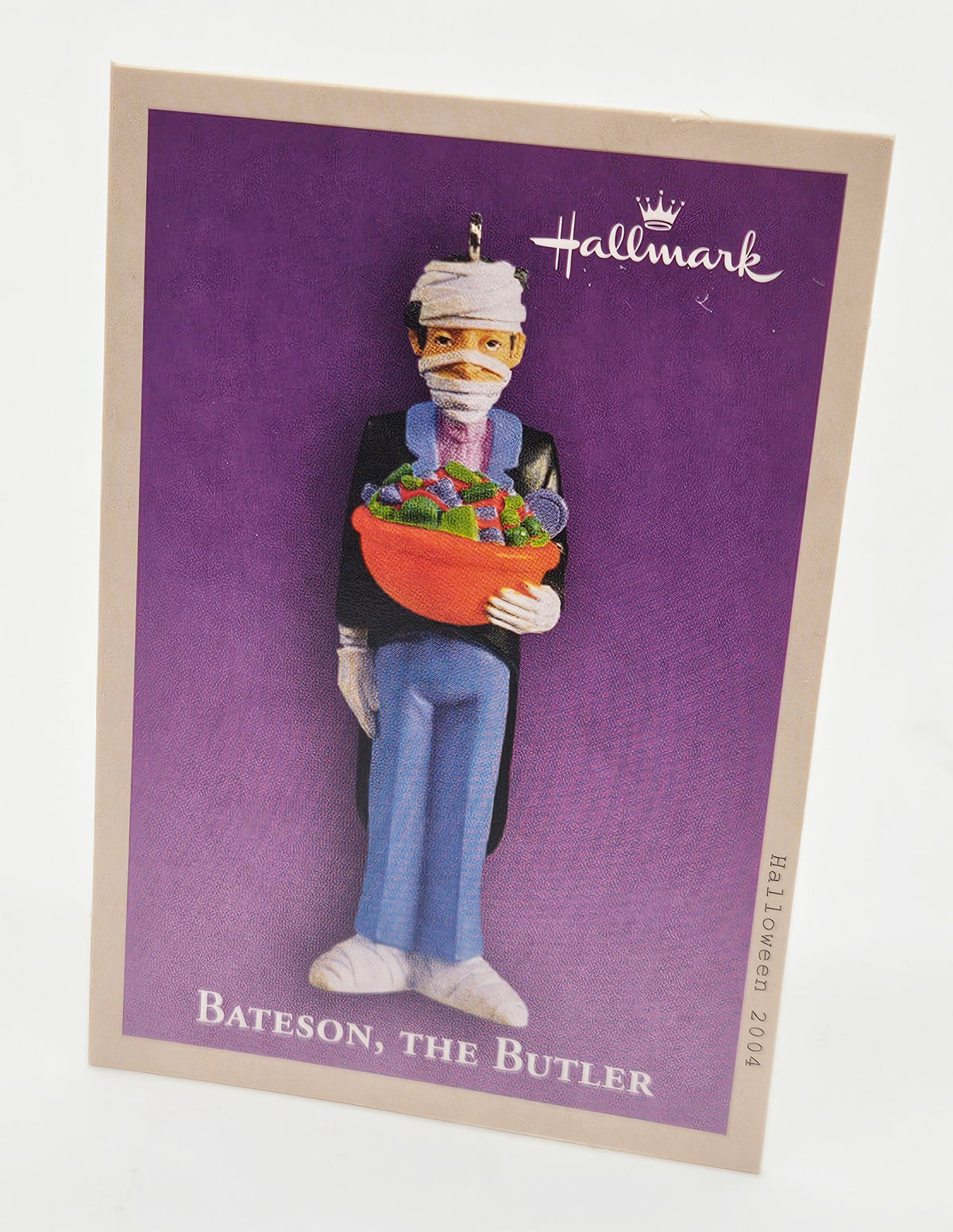 Hallmark Keepsake – “Halloween Bateson the Butler” — ornament view
