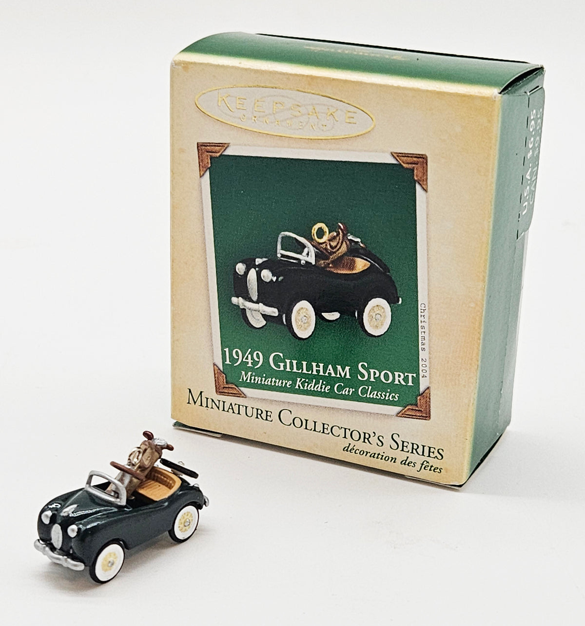 Hallmark Keepsake – “Miniature Kiddie Car Gillham Sport” — with original box