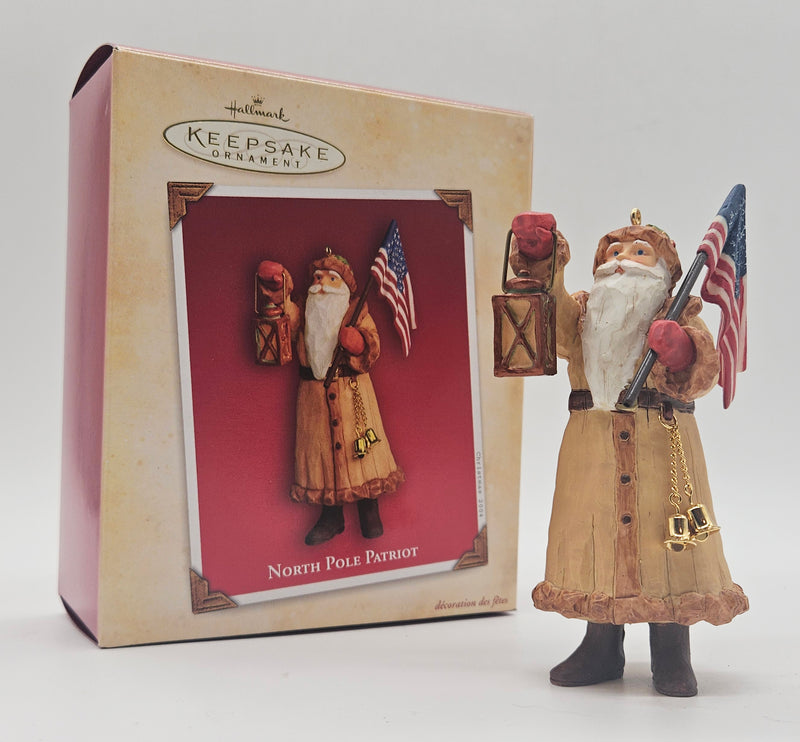 Hallmark Keepsake – “North Pole Patriot” — with original box
