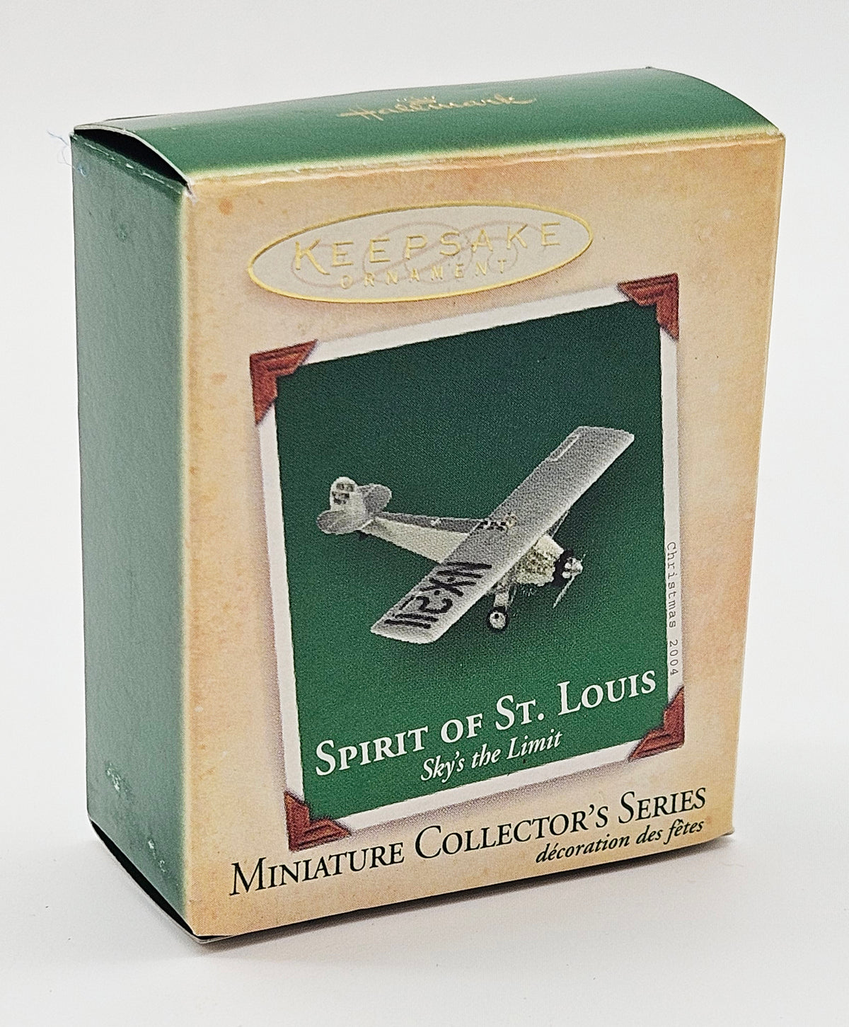 2004 Hallmark Keepsake Spirit of St. Louis – box