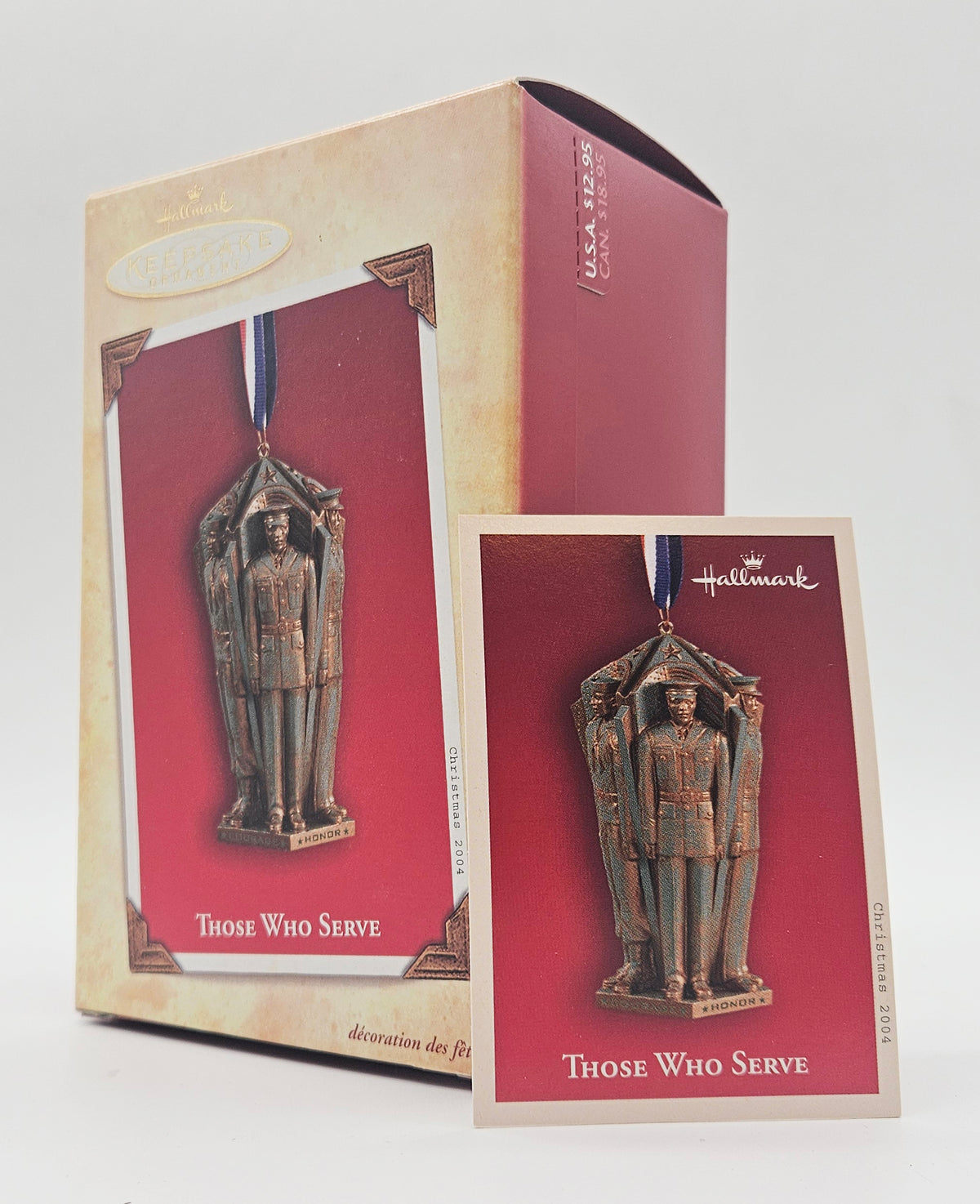 2004 Hallmark Keepsake Those Who Serve – box and memory card