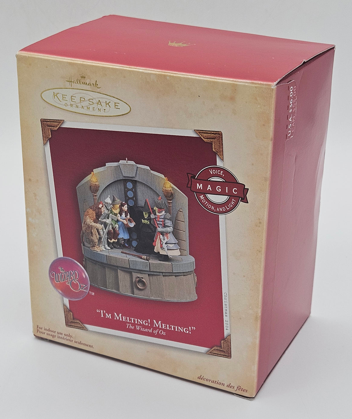 2004 Hallmark Keepsake I’m Melting! Melting! – box