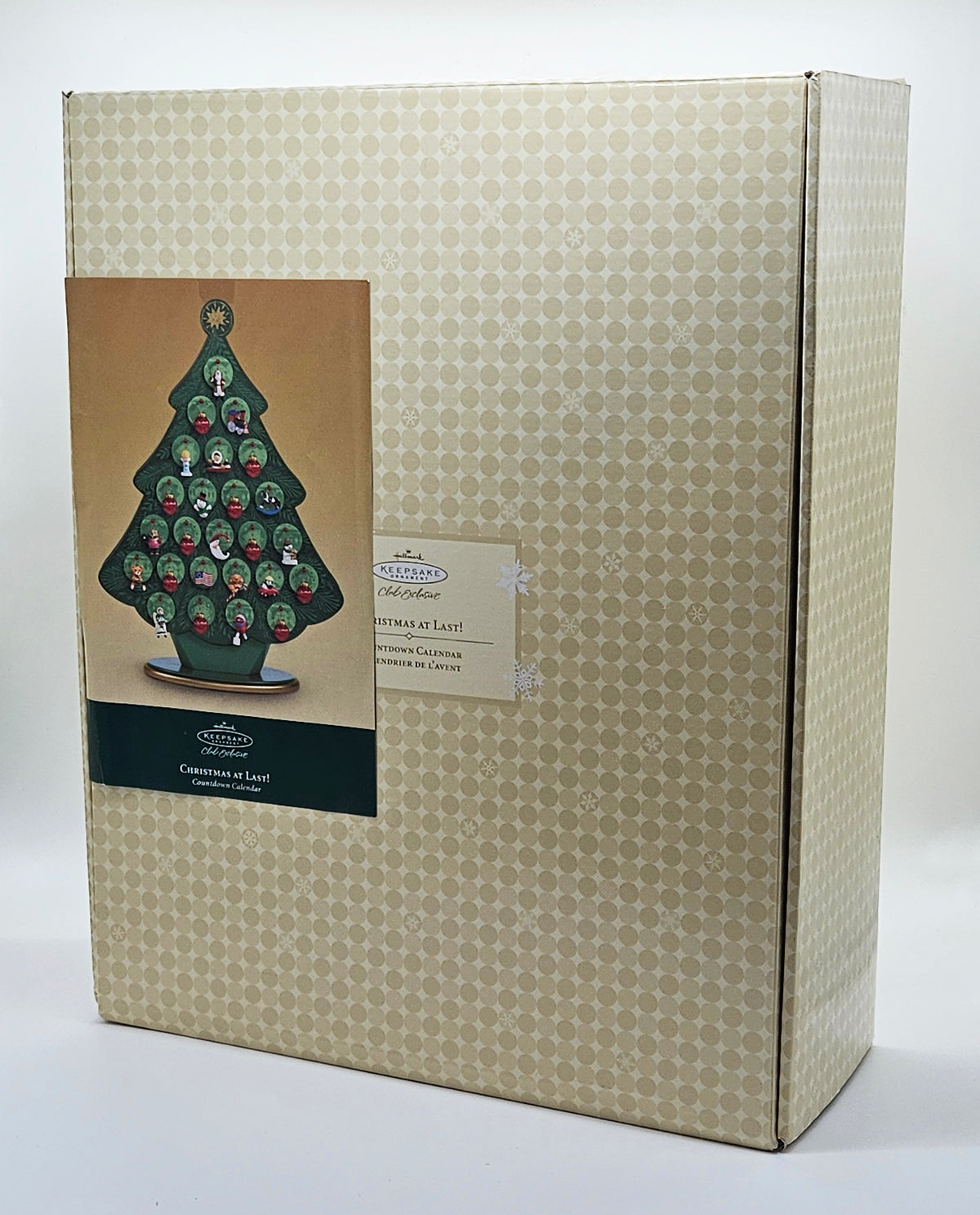 Hallmark Keepsake – “Club Christmas at Last Countdown Calendar” — original packaging