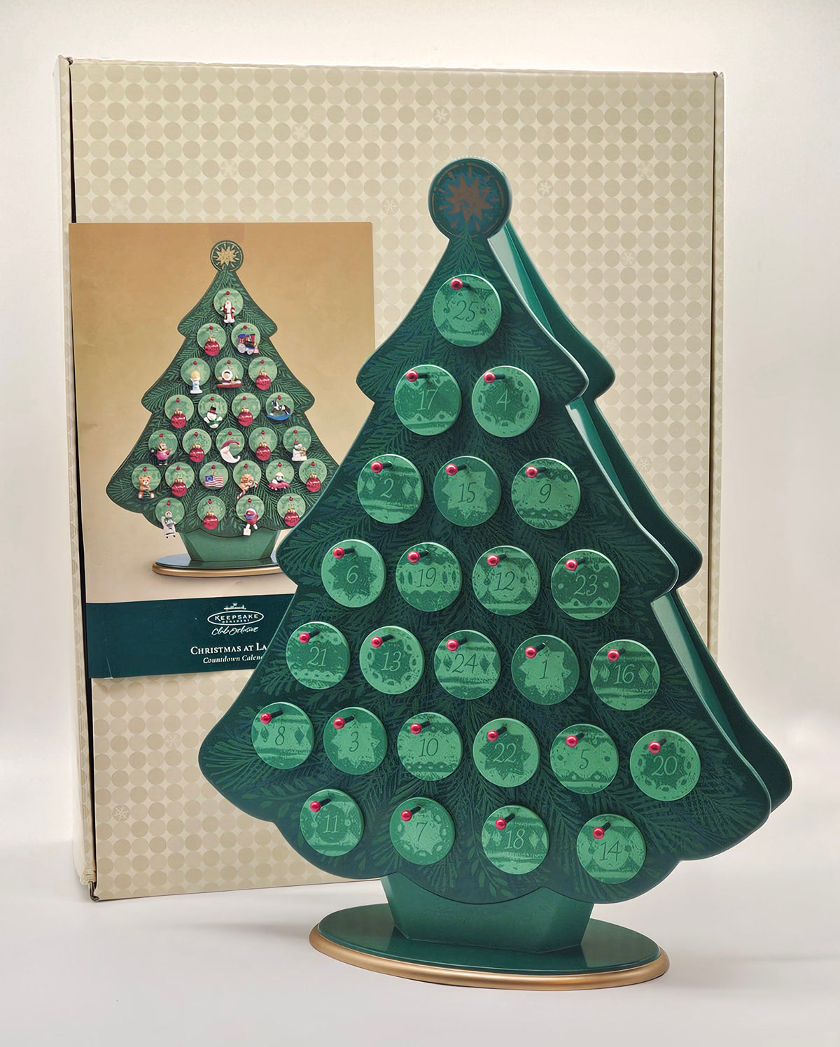 Hallmark Keepsake – “Club Christmas at Last Countdown Calendar” — with original box