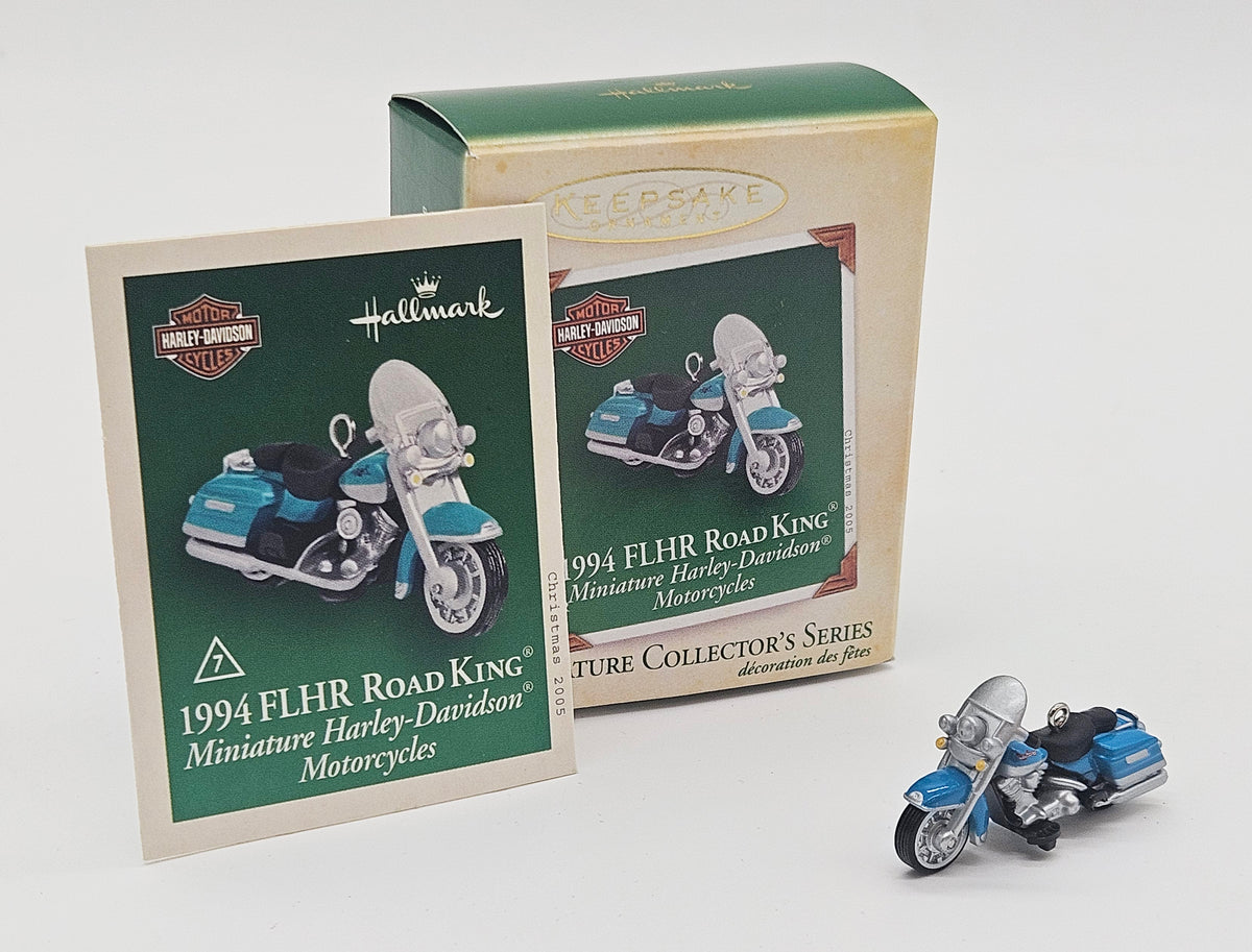 Hallmark Keepsake – “Miniature Harley Davidson Road King” — with original box